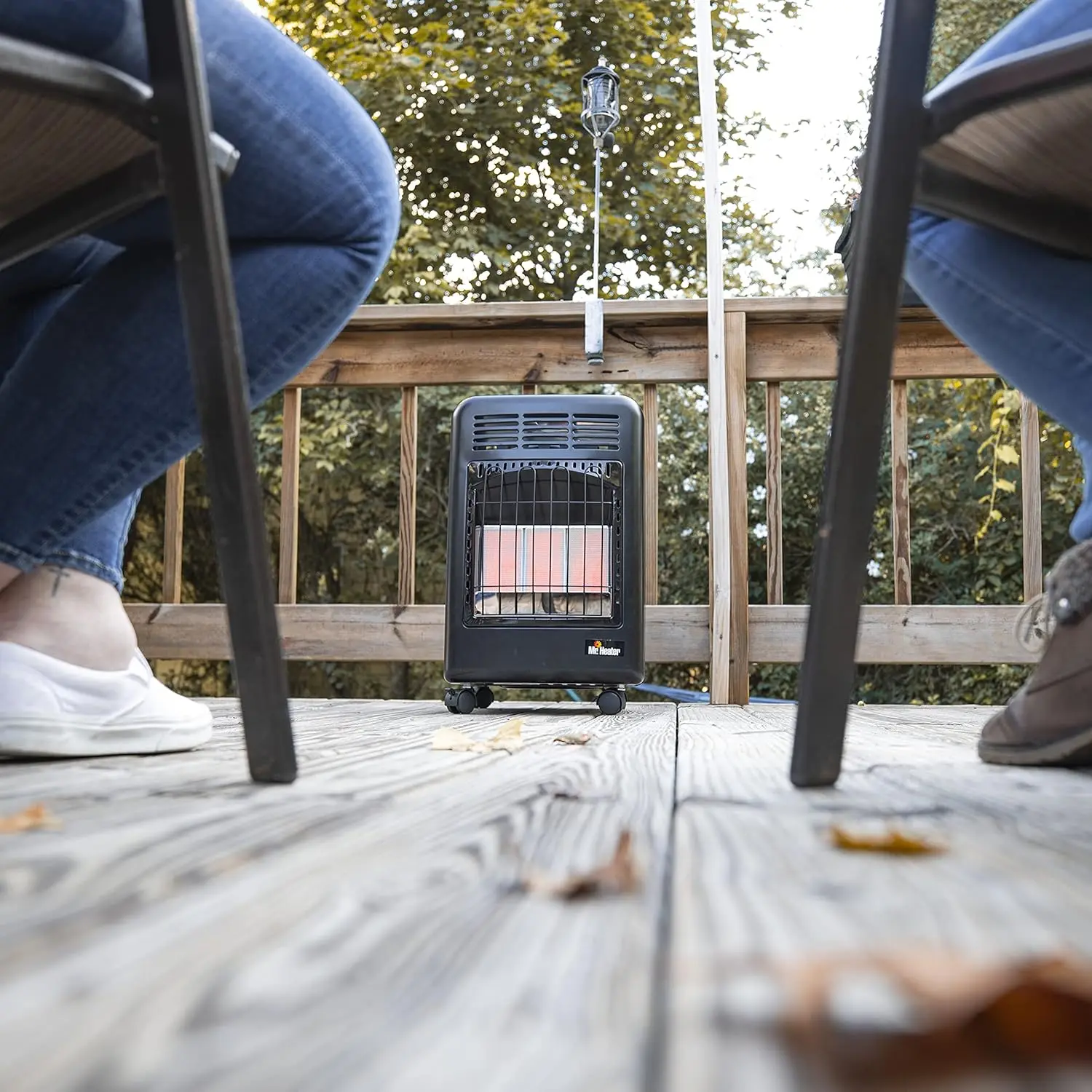 MH18CH Radiant Cabinet LP Heater,Black