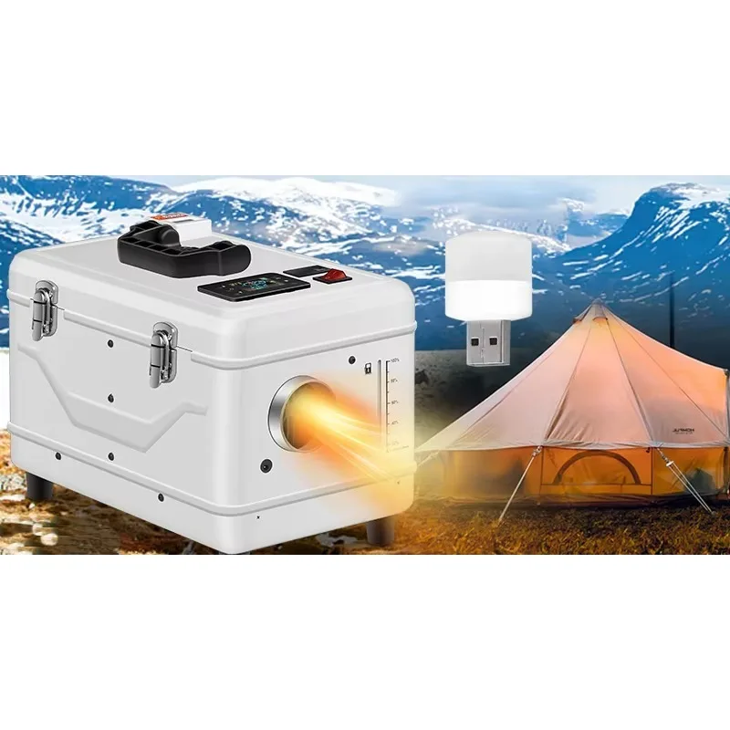 

Rigorously Selected Built-in 12V Lithium Battery 2KW Outdoor All-in-one Diesel Air Heater For Parking & Camping Tent