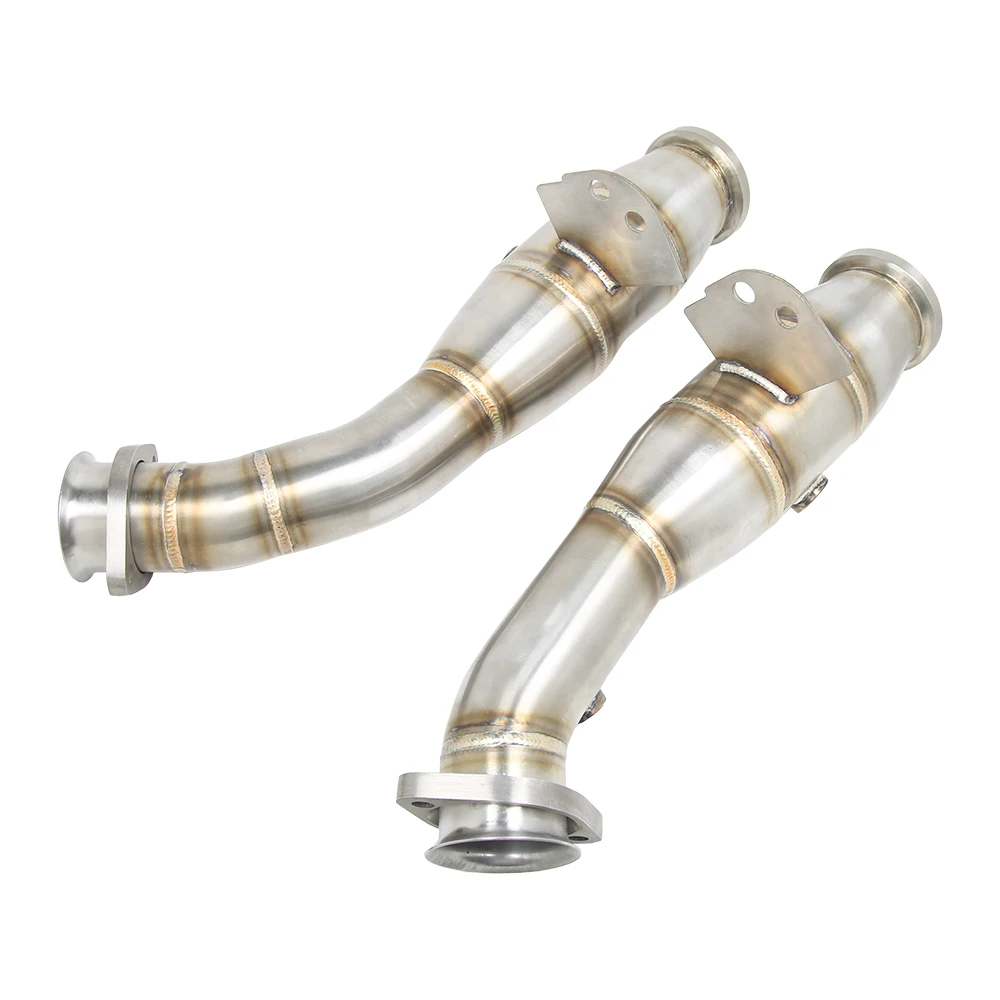 Kyostar SS304 Stainless Steel Racing Exhaust Downpipe For Mercedes Benz C400 C450 C43 M276 3.0T Downpipe