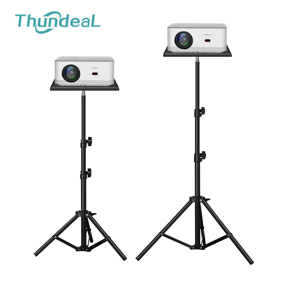 ThundeaL Universal Projectors Tray Stand For Projector Monitors Tripod Tray  Camera Laptop Smartphone Projector Holder Bracket