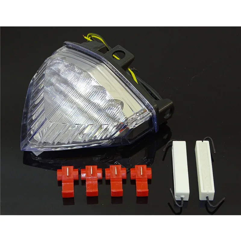waase For Honda CBR600F CBR 600F Anno 2011 2012 2013 2014 2015 E-Mark Rear Tail Light Brake Turn Signals Integrated LED Light