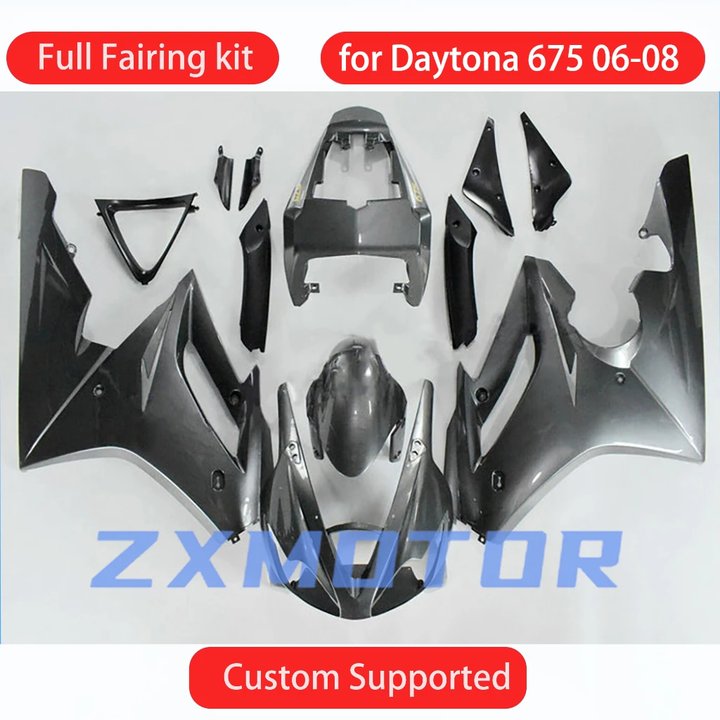 

New Style Fairing Kit 675R 2006 2007 2008 Aftermarket Motorcycle Injection Fairings Bodywork for Triumph Daytona 675 06 07 08
