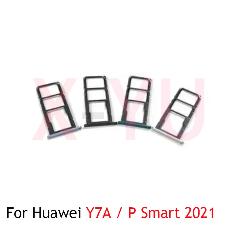 

For Huawei Y7A / P Smart 2021 SIM Card Tray Holder Slot Adapter Replacement Repair Parts