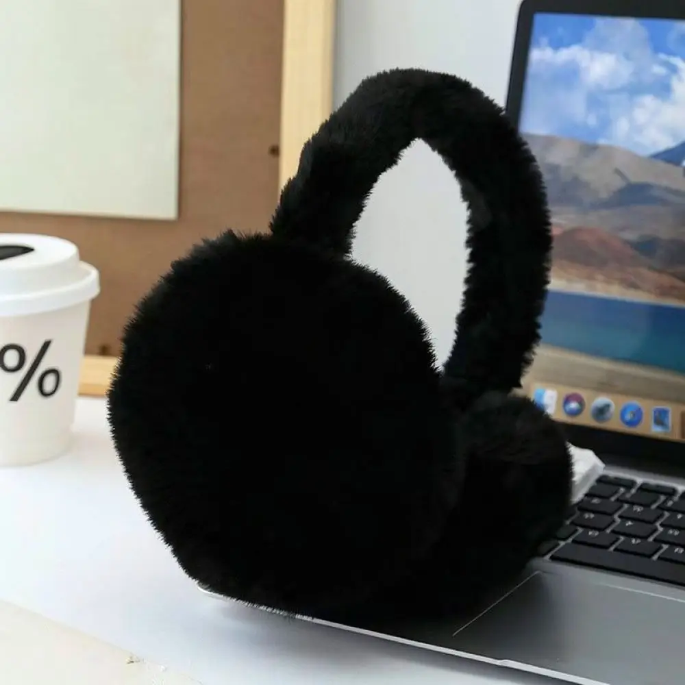 Foldable Earmuffs For Tingman Winter Ear Warmers Unisex Soft Plush Ear Covers Comfortable Outdoor Windproof Thermal Accessories