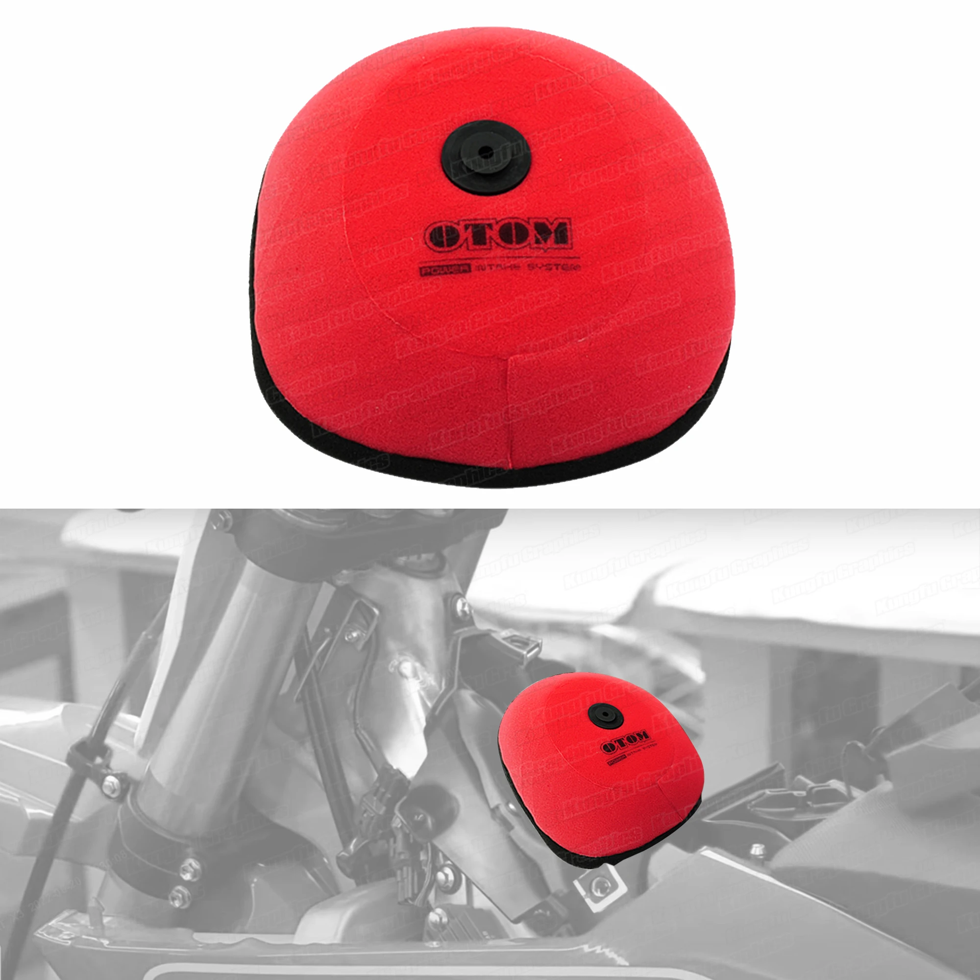 

JY Racing MX Pre-Oiled Dual Foam Air Filter for KTM EXC/XCF-W 12-16 SX/XC 11-15 Husqvarna FC/TC 14-15 FE/TE 14-16,No.77206015000