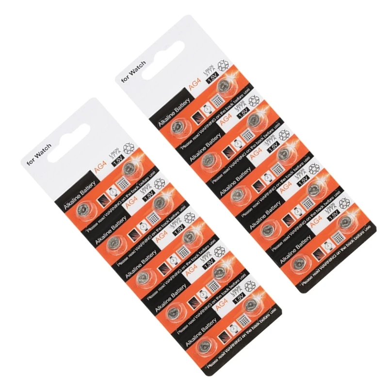 Multipacks của 20/10 AG4 377/LR626sw Pin Đồng Hồ Alkaline Pin Nút Pin Nút Pin cho Đồ Chơi & Đồng Hồ