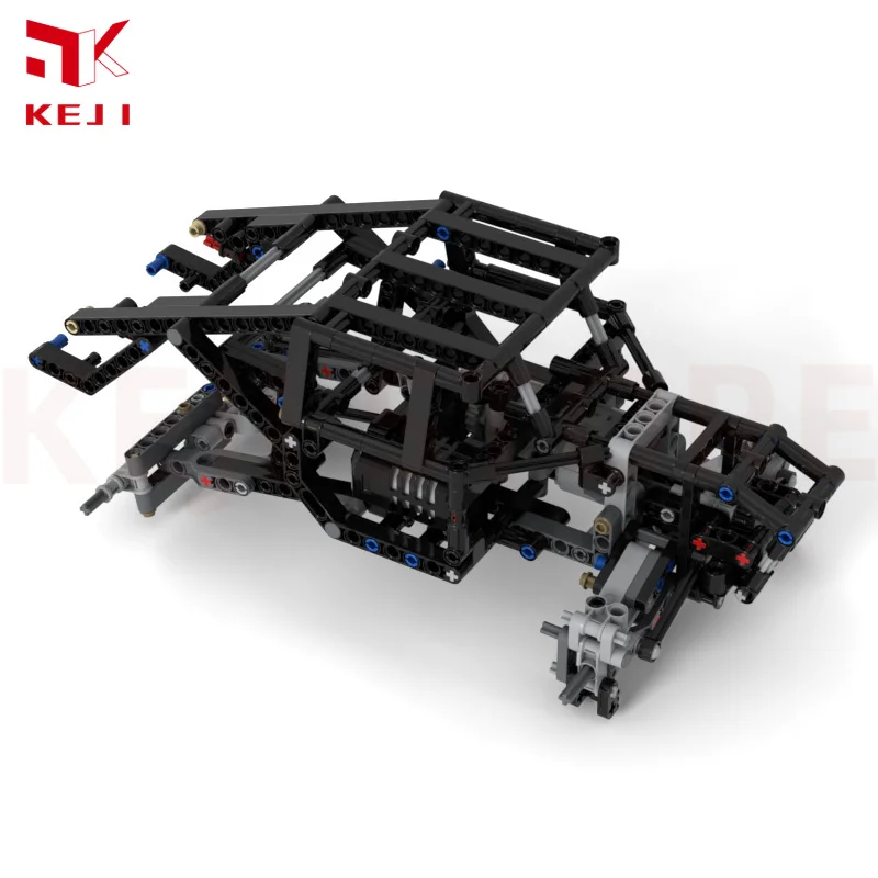 KEJI MOC-96673 4x4 RC Baja Trophy Truck fuoristrada SUV RC modello Building Blocks Kit di mattoni giocattoli fai da te regalo di natale