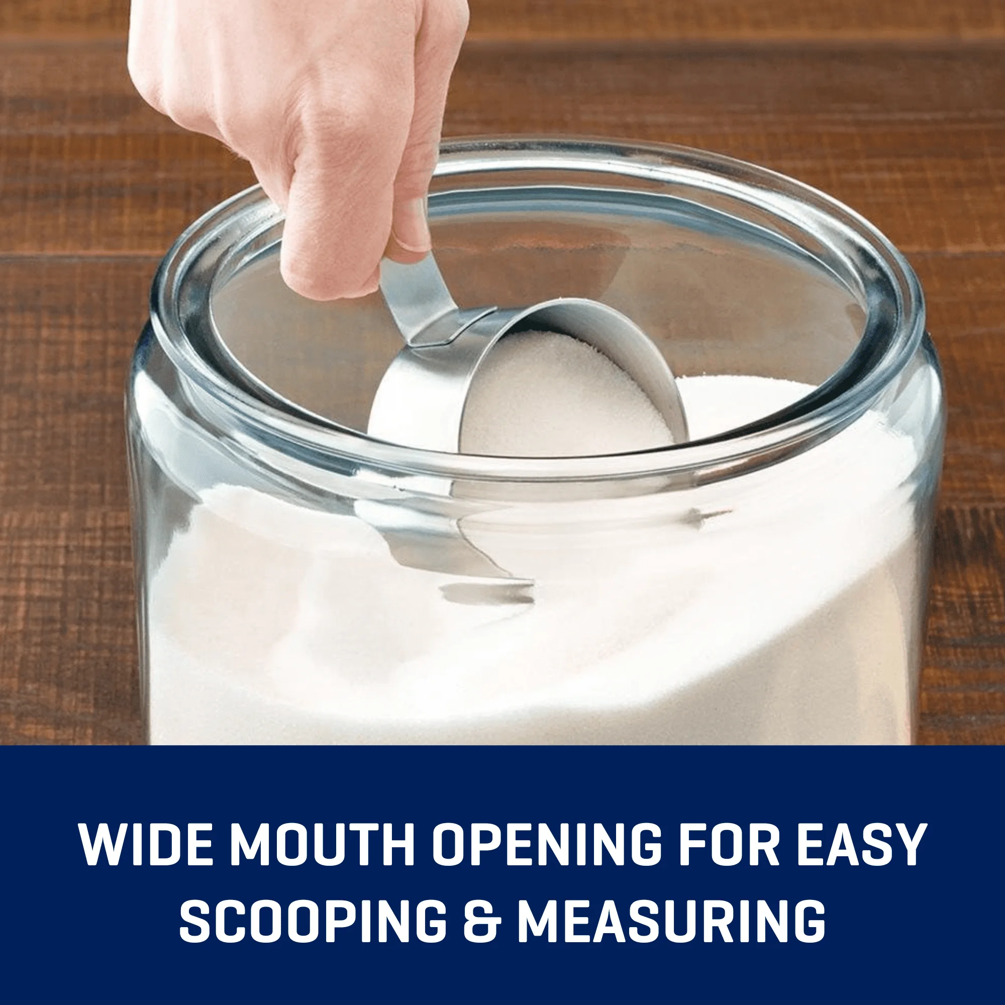 (عبوتان) برطمان زجاجي بغطاء، 2 جالون