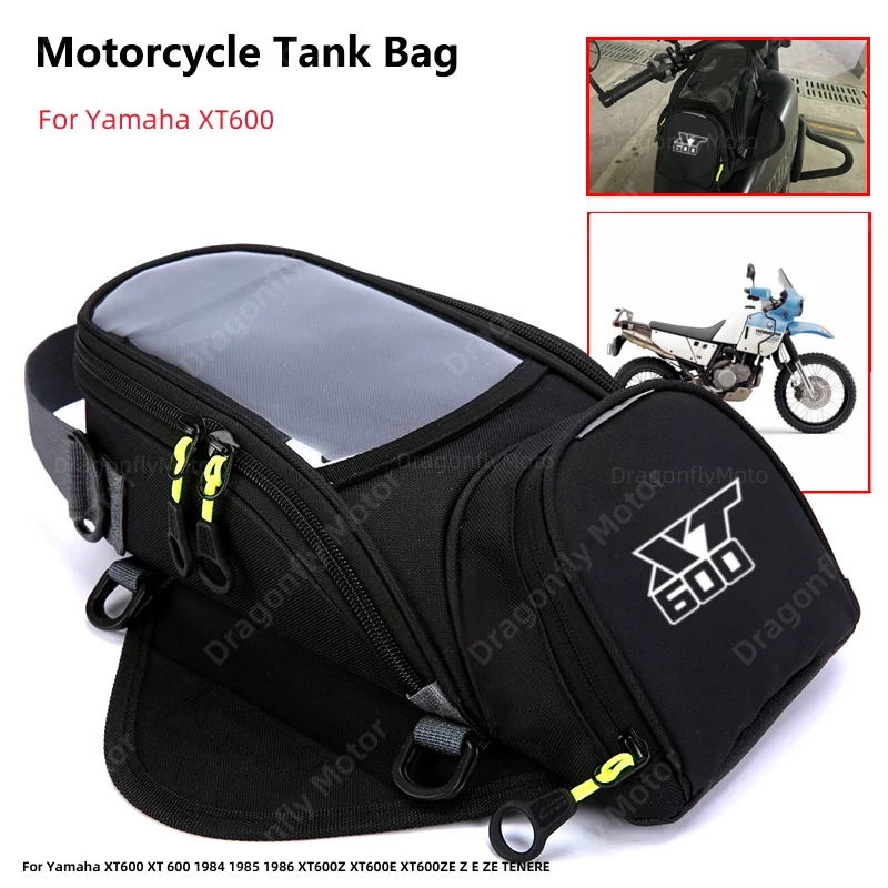 

Motorcycle Fuel Bag Mobile Phone Navigation Tank For Yamaha XT600 XT 600 1984 1985 1986 XT600Z XT600E XT600ZE Z E ZE TENERE