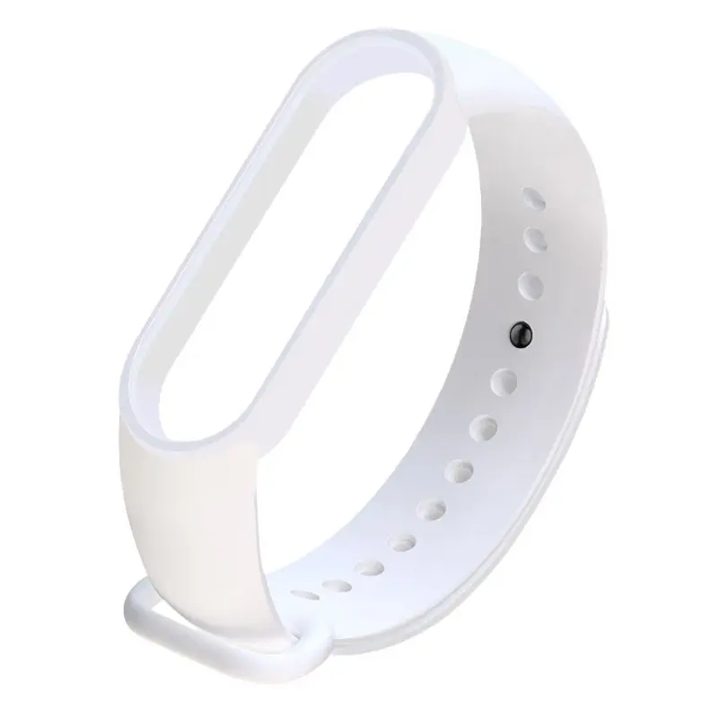Pulseira silicone à prova d'água Cinto para pulseira inteligente Band 5 respirável