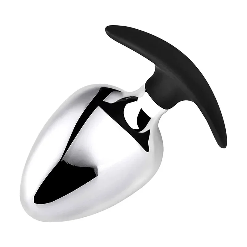 Large Massive Metal Anal Plug Personal Massager for Unisex Provide a Full Feeling Designed for Experienced or Intermediate Playe view 5