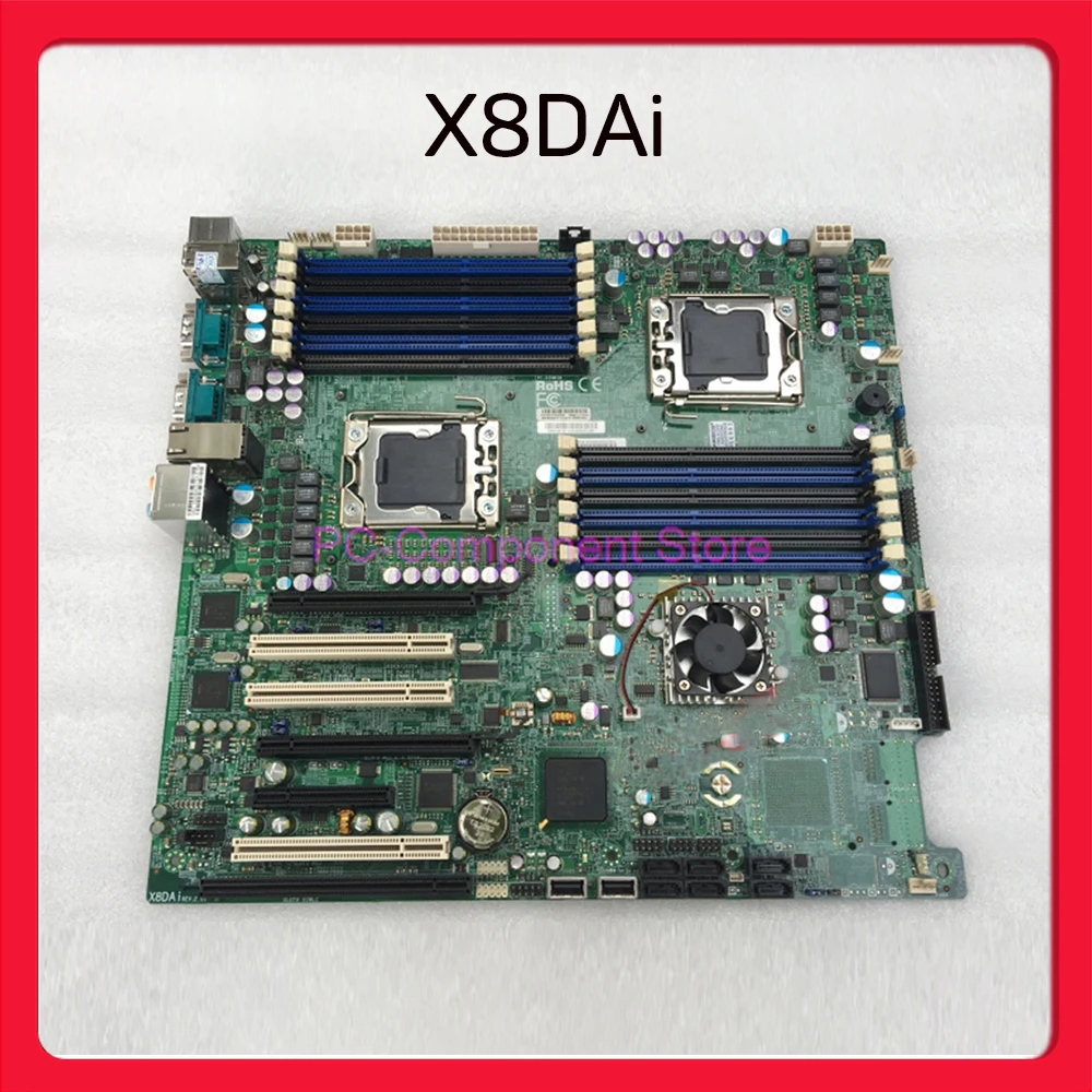 X8DAi For Supermicro Server Motherboard X58 LGA 1366 Support Processor 5600/5500 Series