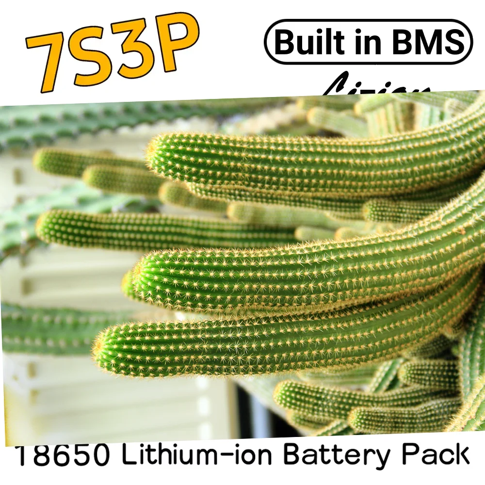 

29.4V 10500mAh 7S3P Battery Pack Li-ion 18650 Rechargeable Battery Built in BMS For 24V Wheelchair Battery Replace etc