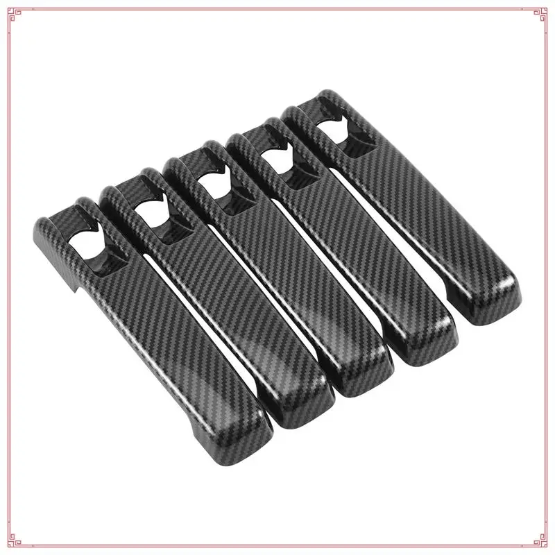 

Car Carbon Fiber Exterior Door Handle Trim Cover For Mercedes Benz G Class W463 W464 G65 G55 G63 G500 G550 2019-2020