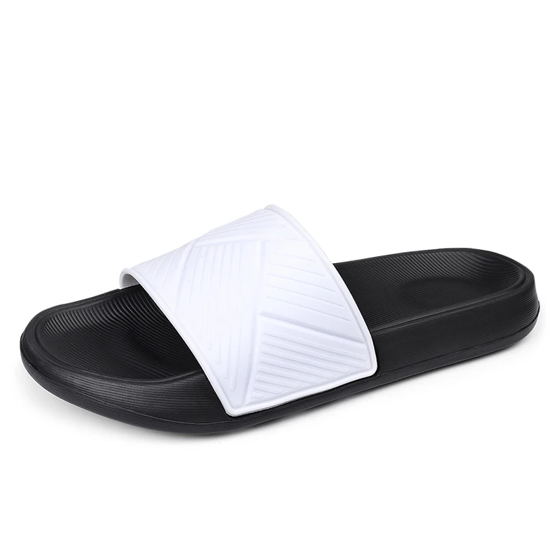 Summer Mens Anti Slip EVA Slides Slippers Men Beach Outdoor Slippers Soft Lightweight Big Size 47 48