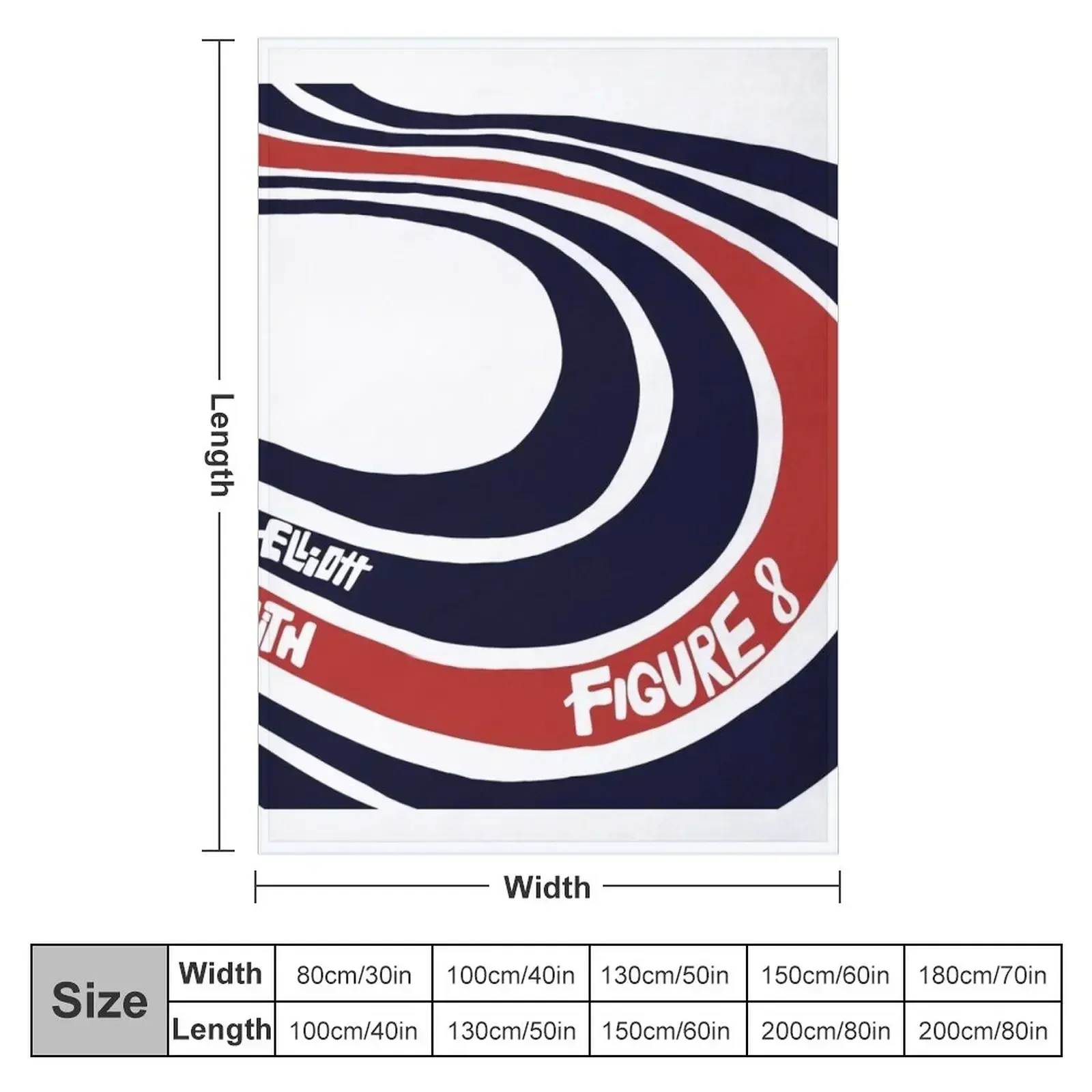 Elliott Smith Figure 8 Throw Blanket couch cozy soft plush fuzzy picnic outdoor blanket