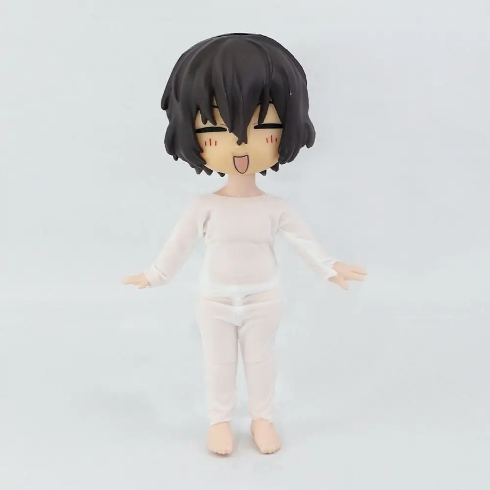 عالية تمتد مكافحة الصباغة الملابس بلوزات وسراويل تي شيرت دعوى Ob11 مكافحة تلطيخ مجموعة لباس غير رسمي مرونة الأساس 1/12 Bjd #2