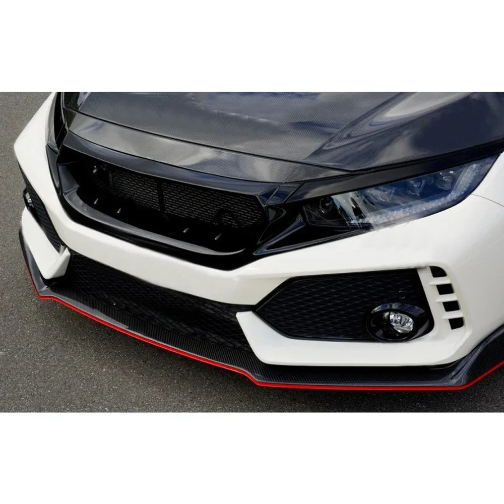 For civic Body kit TYPE-R 2016-2018 Car Bumper10thgen civic Front Bumper Factory Price OEM  Front Grille