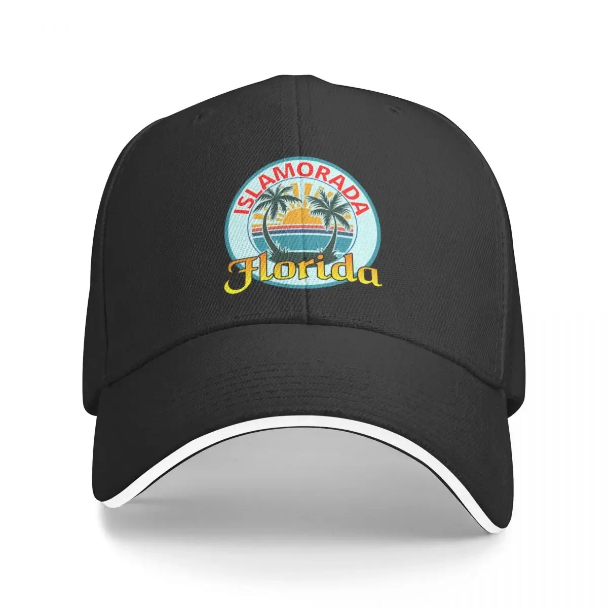 Islamorada Florida Beach Sticker Baseball Cap dad hat summer hat Brand Man cap custom Hat For Man Women's