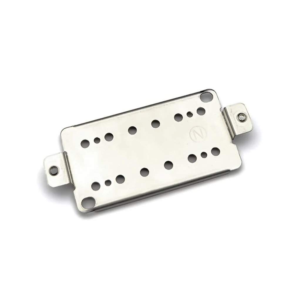 Guitar Base Plate Baseplate Adjustable Pole Copper Humbucker M2.5 Hole Short Legs Silver High Quality MAaterial