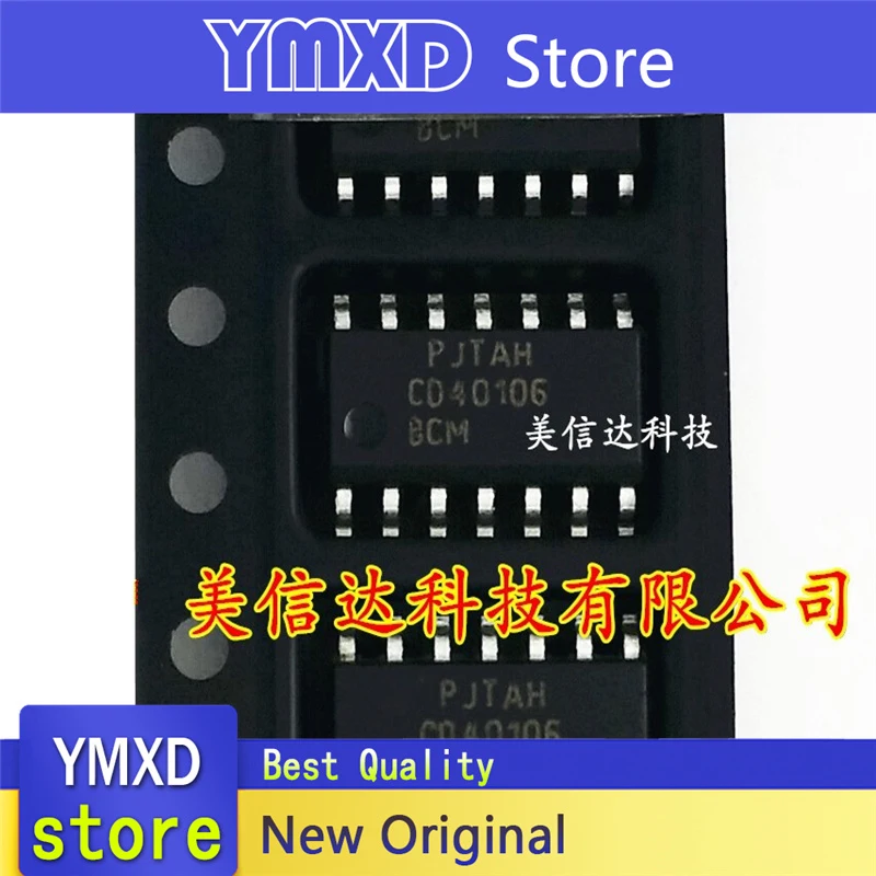 10pcs/lot New Original CD40106BCM six Schmidt trigger SOP-14 In Stock