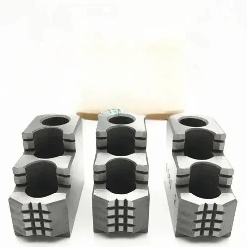 Hydraulic Hard Claw Three Jaw Chuck Strong Step Claws for CNC Lathe Machine High Precision Standard 5 Inch 6 8 10 Inches