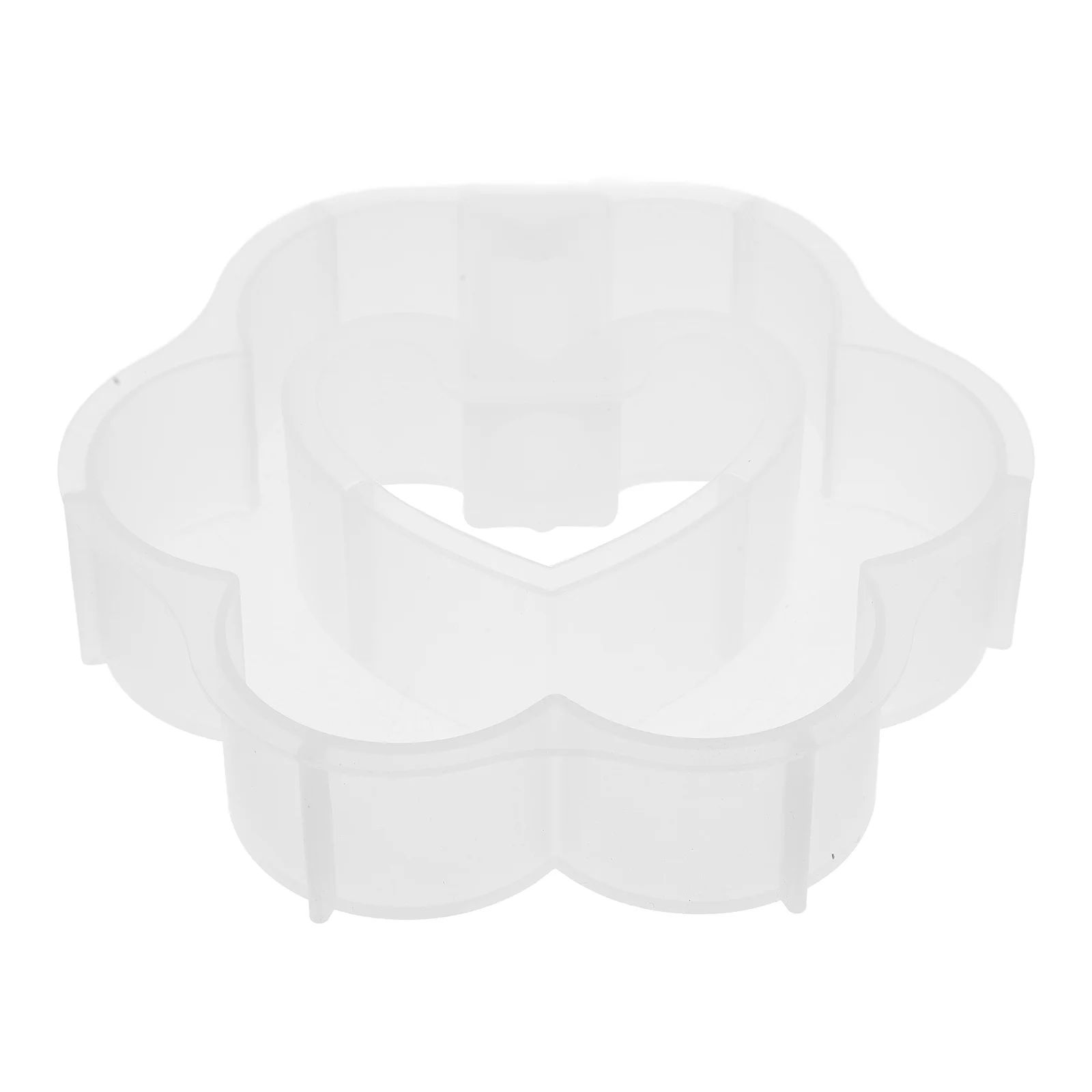 

Hydroponic Vase Heart Shaped Silicone Concrete Storage Bottle Molds Flower Wishing Bottle Silicone Mold Pot Decor Resin Bowl