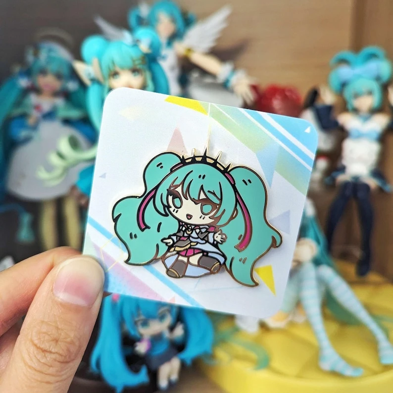 Proseka Anniversary Miku Enamel Pin