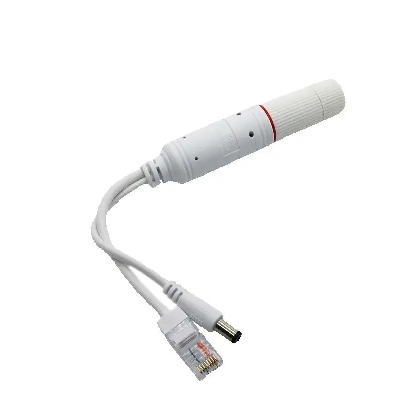 48V to 12V POE Spliter Waterprrof  With Video And Power Adapter Cable Supply Module Injector for IP Camera Extender