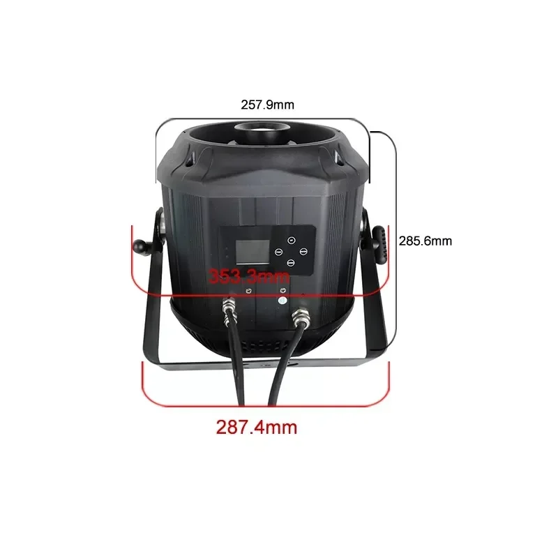 Outdoor dynamic water ripple light 200W waterproof LED water ripple projection light