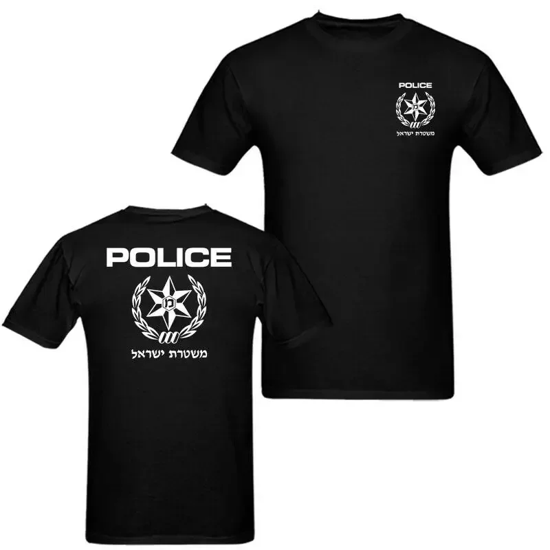 New Tees Fashion Men'S High Quality Tops Hipster Tees Custom T Shirts Sheriff Security Staff Defence Force Men'S T Shirts