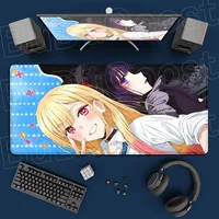 Accessori per PC Speed, tappetino per mouse My Dress-Up Darling, tappetino da tavolo, tappeto Marin Kitagawa, 900x400mm, stampa HD, tappeto da gioco in gomma 7