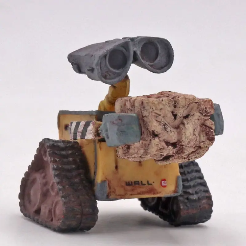 4.5cm 뜨거운 판매 향수 작은 디즈니 로봇 동원 벽 E 인형 장난감 수제 자동차 장식 장식 모델 생일 선물
