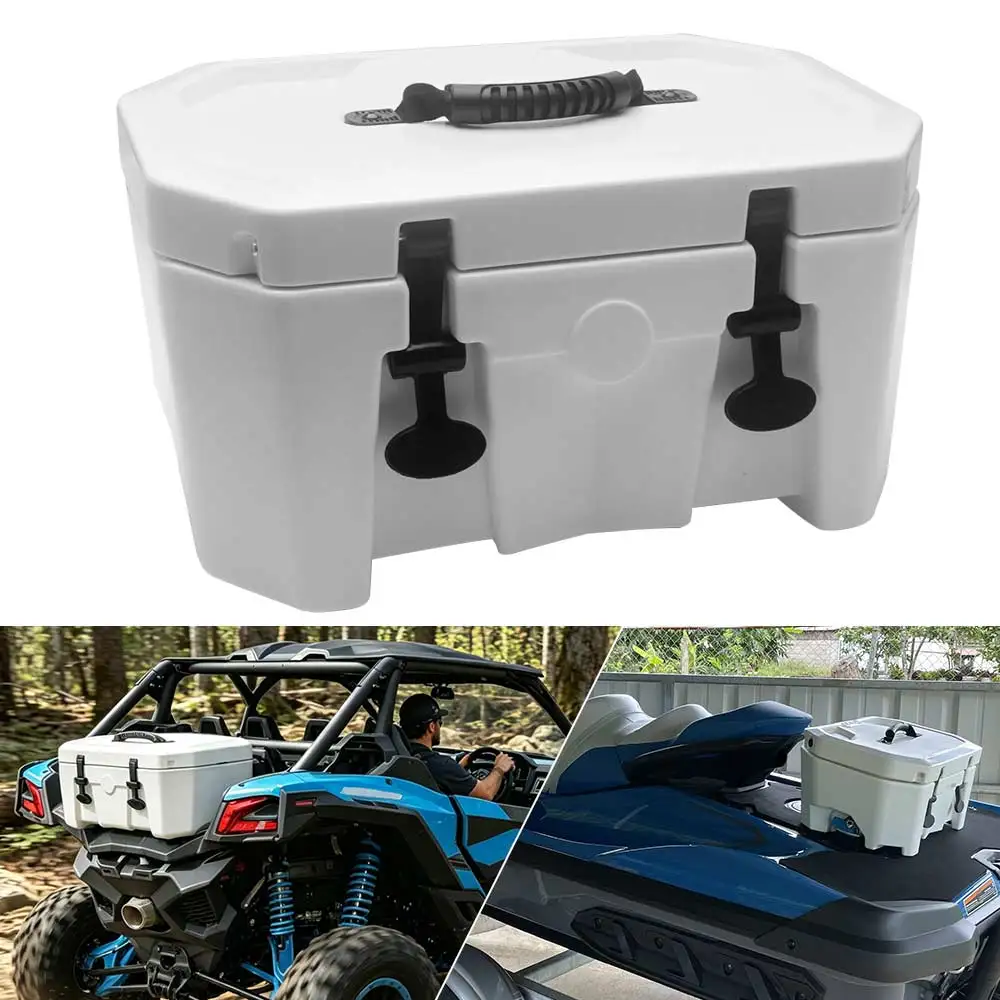 Insulated Ice Chest Box Portable Hard Cooler For Sea-Doo RXT GTX Can-Am Maverick X3 Defender Outlander Commander Renegade Parts