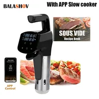 Waterproof Smart Slow Cooker 1100W Vacuum Sous Vide Cooker Digital Display Immersion Circulator Accurate slow Cooking Machine