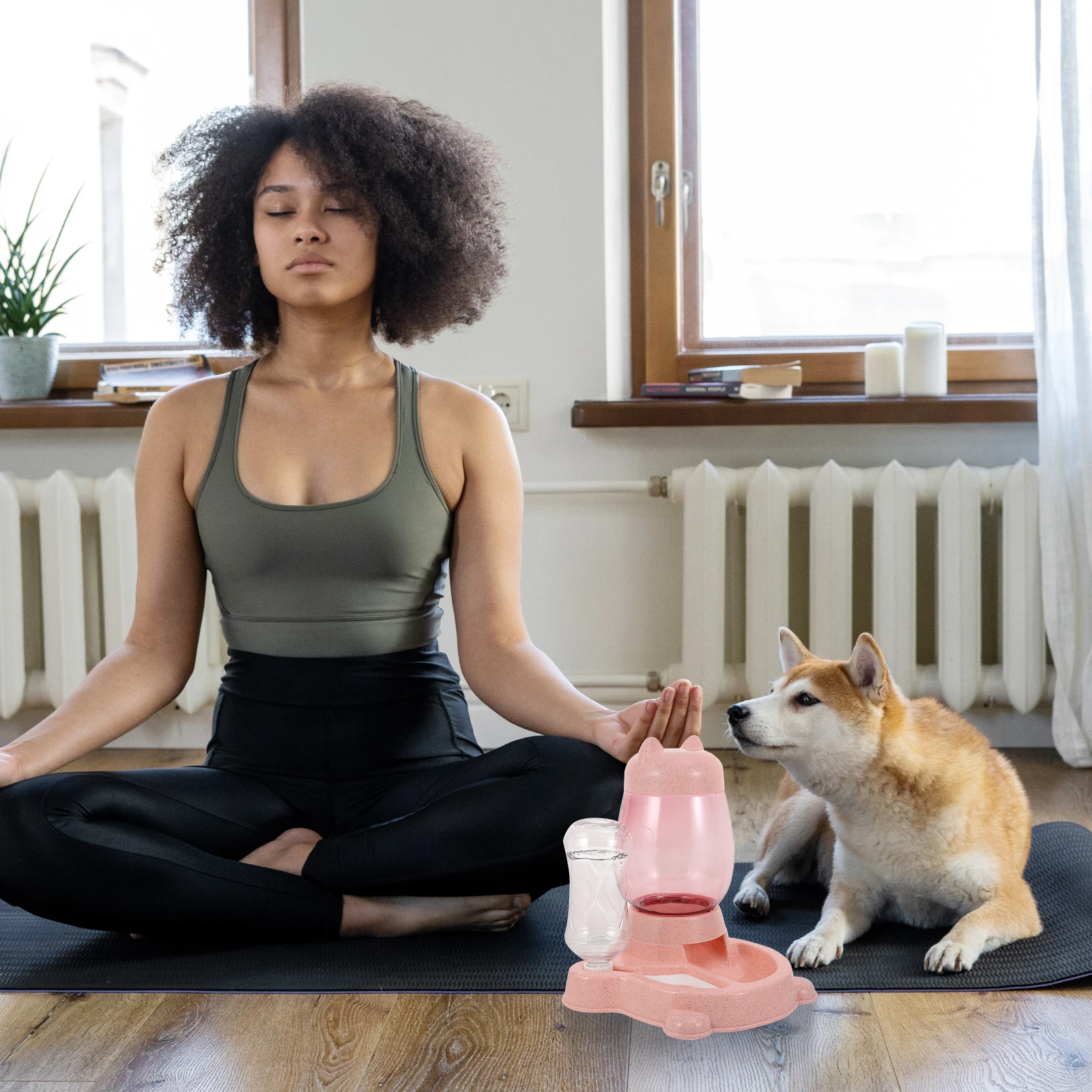 

Automatic Pet Water Dispenser For Cats Dogs Gravity Feed Anti-Spill Food-Grade Safe Bpa-Free Bowl Container Dog Cat Feeder Pet