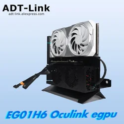 Vertical Oculink Graphics Docking Station M.2 To Oculink GPU Dock for Thinkbook Hot Swap Pcie 4.0 with 550W 800W Power Supply