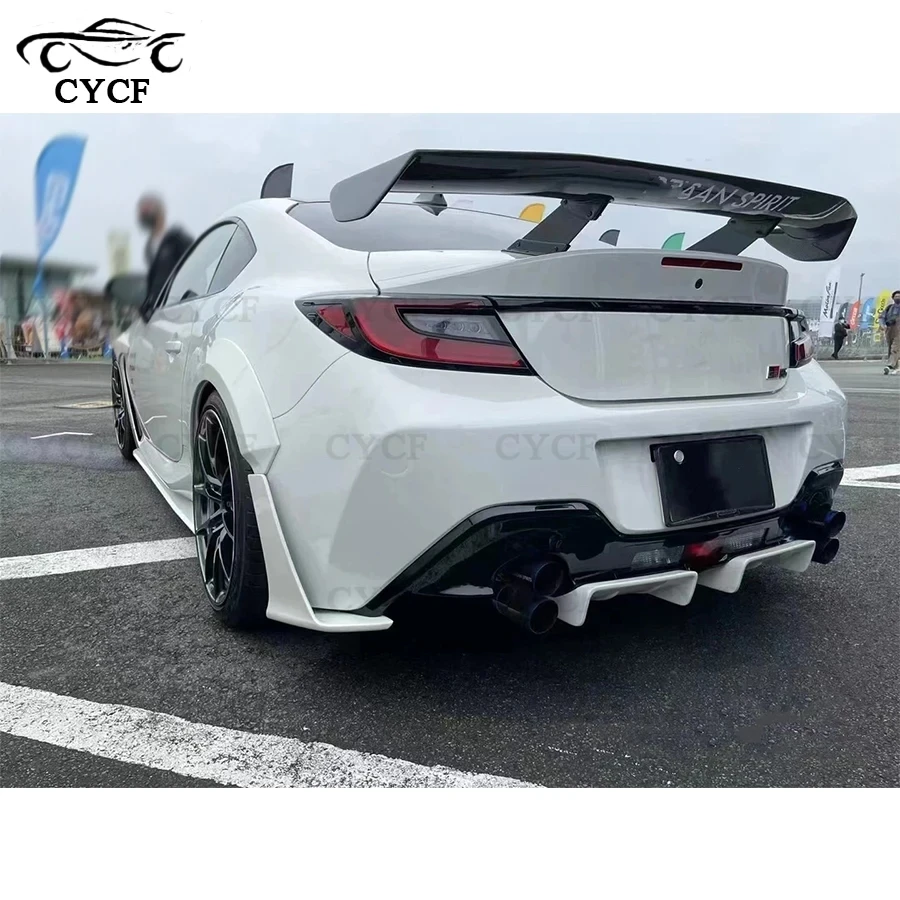 

For Toyota Subaru GR86 BRZ Carbon Fiber Rear Bumper Spoiler Rear Wing Diffuser Tail Wing Body Kit Car Accessories