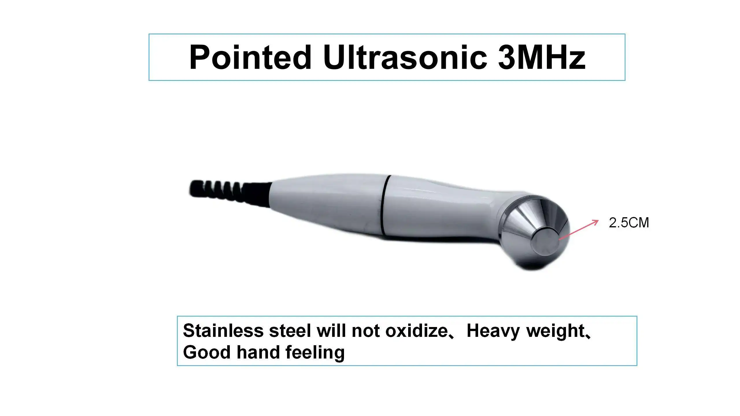 1MHZ 3MHZ Double Channels Ultrasound Body Massage Machine for Home Use