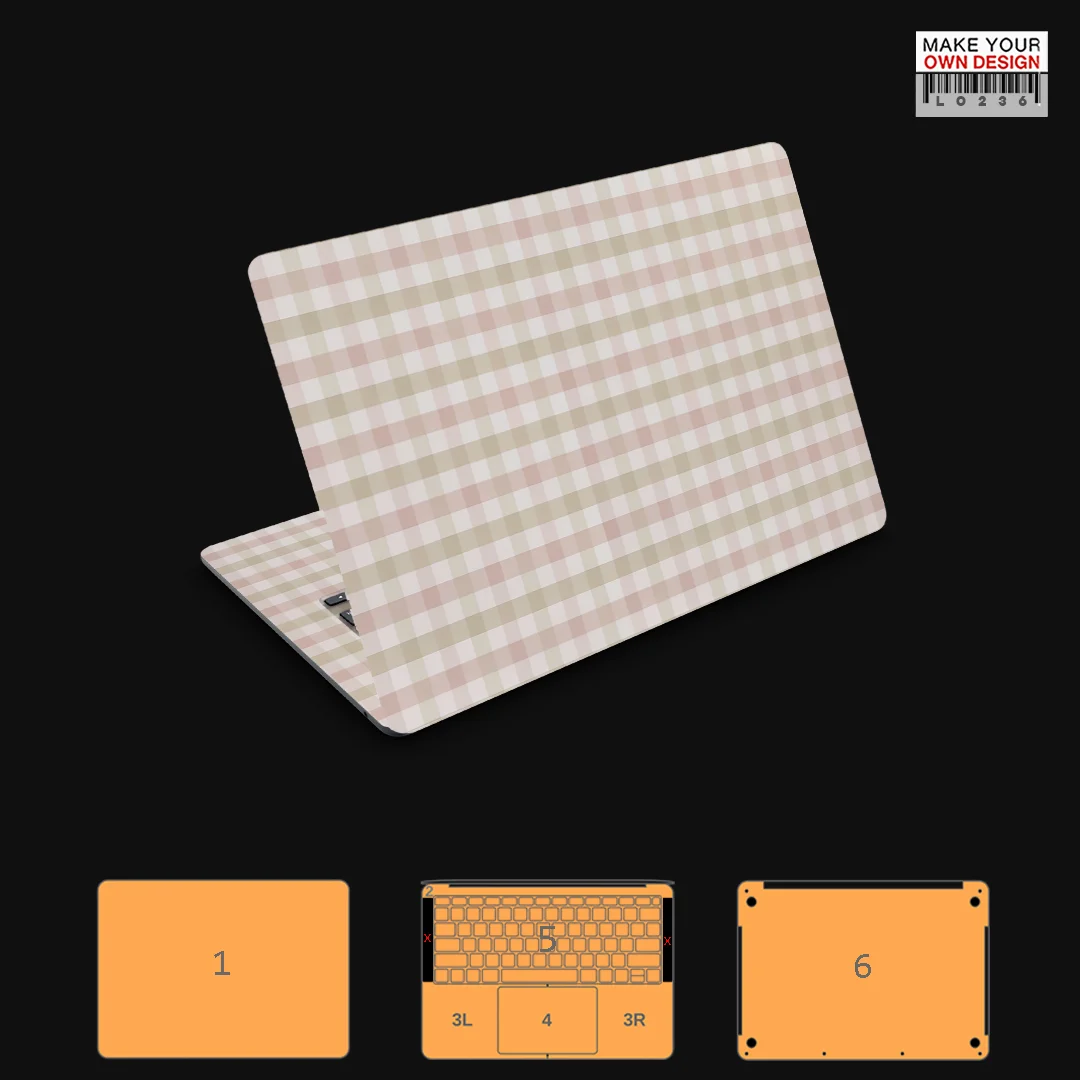 New Full Body Wrap Vinyl Decal for MacBook Pro & Air 13/14/15/16 (M1 M2 M3 M4 M5) Protective Sticker