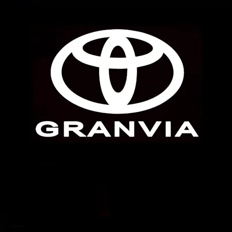 

Led Emblem Car Door Light Luces for Toyota Granvia 2022 2023 2024 2025 Ghost Shadow Projector Atmosphere Lamp Car Accessories