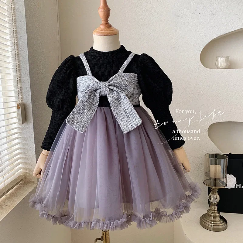 Girls Dress Baby Girl Clothes Toddler Dresses Spring Autumn Lace Baby Dresses Girl 1 2 3 4 5 Years Old Lace Toddler Dress