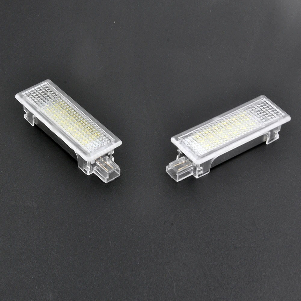 2PCS LED Courtesy Footwell Under Door Light No Error for BMW 1/3/5/7series E87 E90 E92 E93 F10 E60 E61 F10 X1 X3 X5 X6 Z4