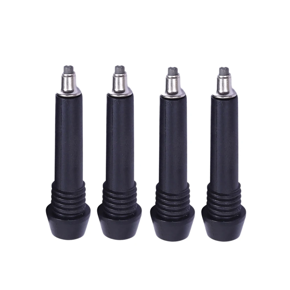 

4pcs Trekking Tip Hiking Gear Stick Walking Sticks Climbing Rod Carbon Tungsten Steel Durable Hiking Gear Stick