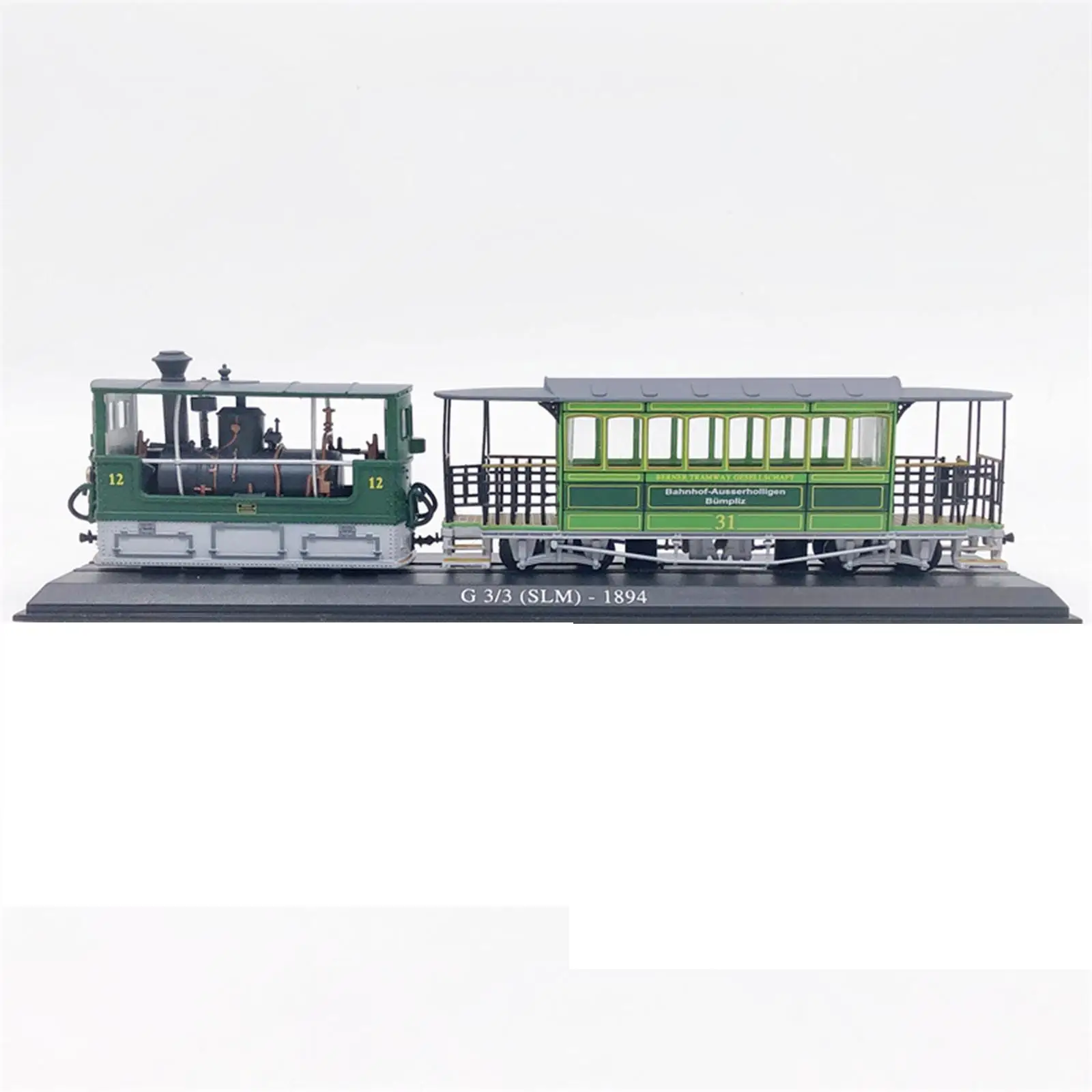 Simulation Trains Model Ornaments Collectibles 1/87 Scale for Beginners