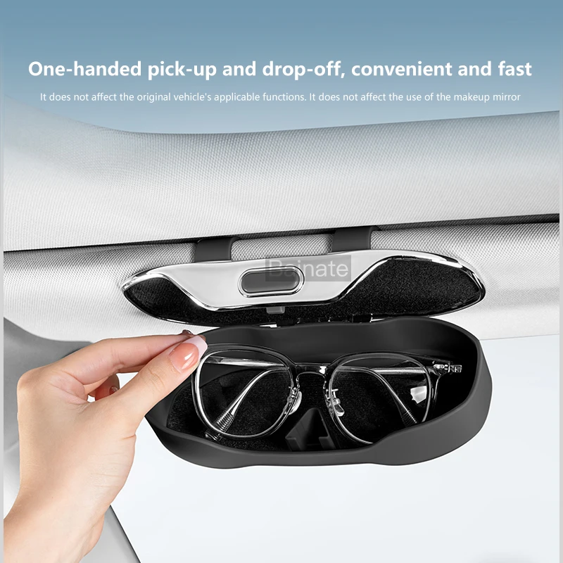 For Haval F7 H6 H2 H3 H4 H5 H7 H9 F9 F7X 2024 2025 Car Visor Sunglasses Glasses Case Glasses Holder Clip Box Car Lenses Holder