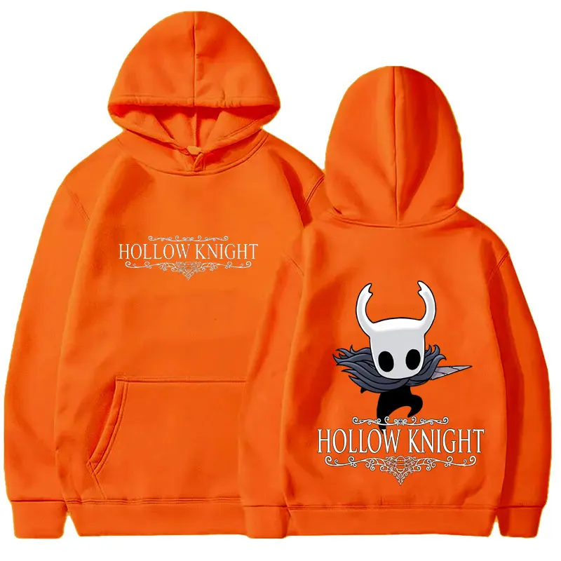 Bluza polarowa inspirowana Hollow Knight, przytulna odzież dla graczy, idealny prezent dla graczy, unikalna, stylowa i wygodna odzież z motywem gier wideo.