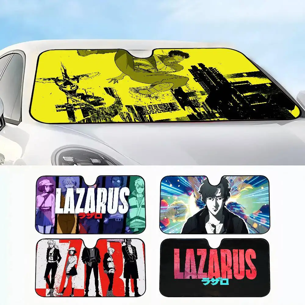 

Lazarus Anime Custom Cartoon Anime Car Windshield Sunshade Foldable Sun Blocker Car Window Shades
