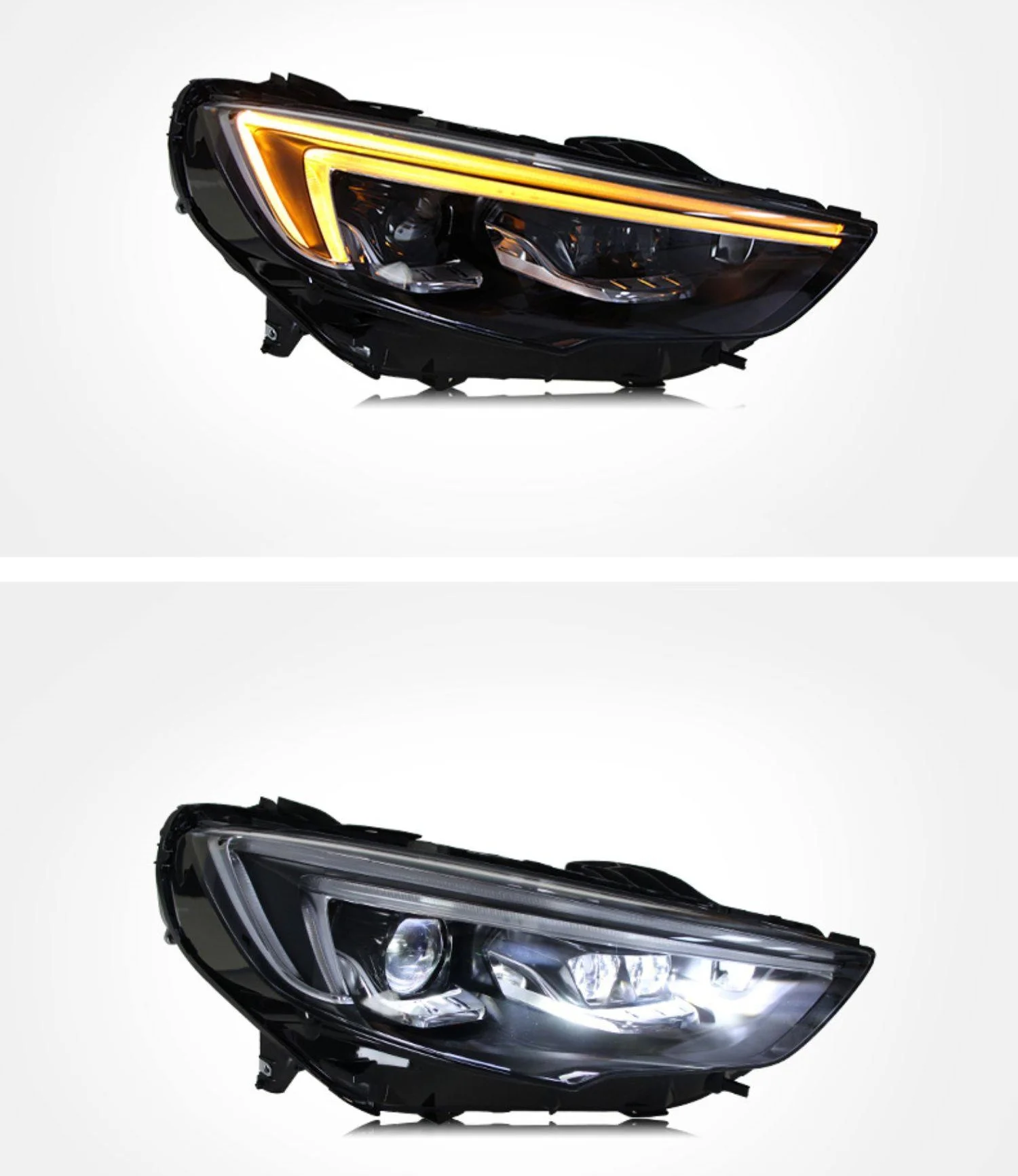 

for 17-19 Buick New Regal Headlight Assembly Modification, Daytime Running Light Matrix, Laser Lens Headlights