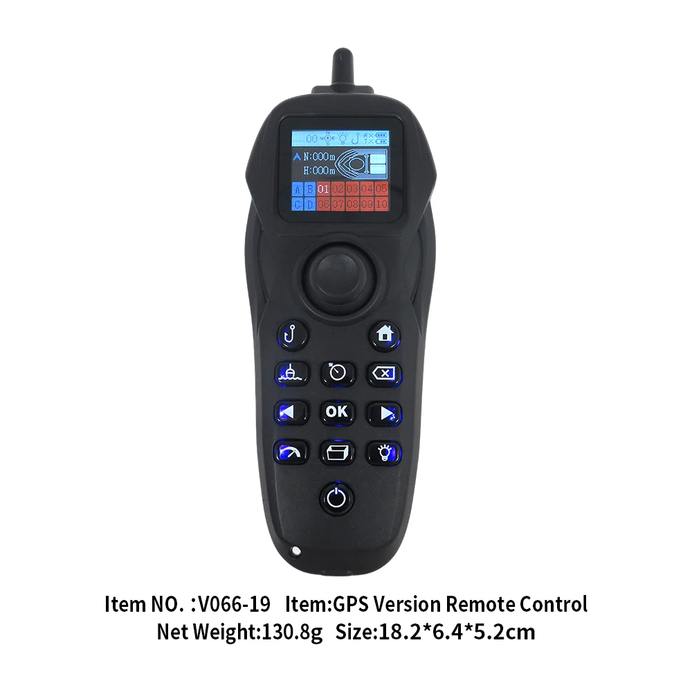 

Flytec Official Original V066 GPS Remote Control Spare Parts Controller For Brushless RC Carp Fishing Bait Boat